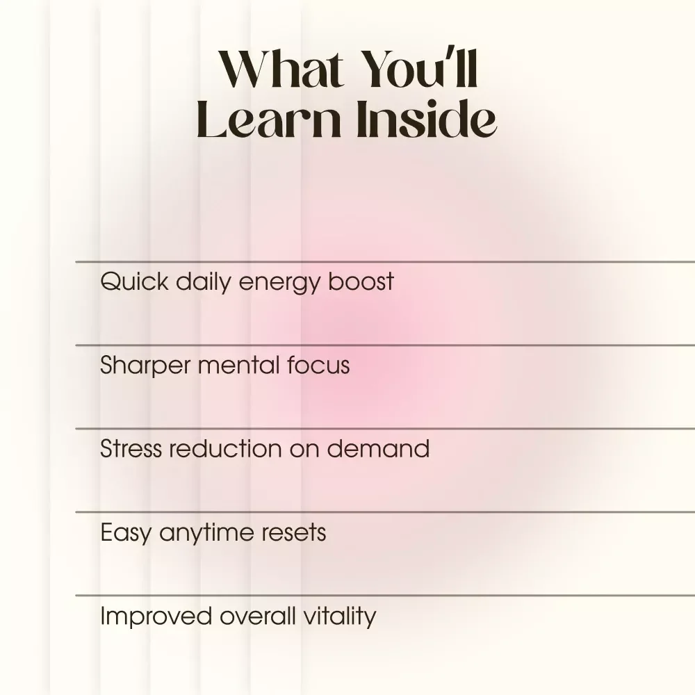 Breathe Your Energy Up! 🌟 Breathing Patterns for Energy Checklist | Digital Download for Daily Vitality