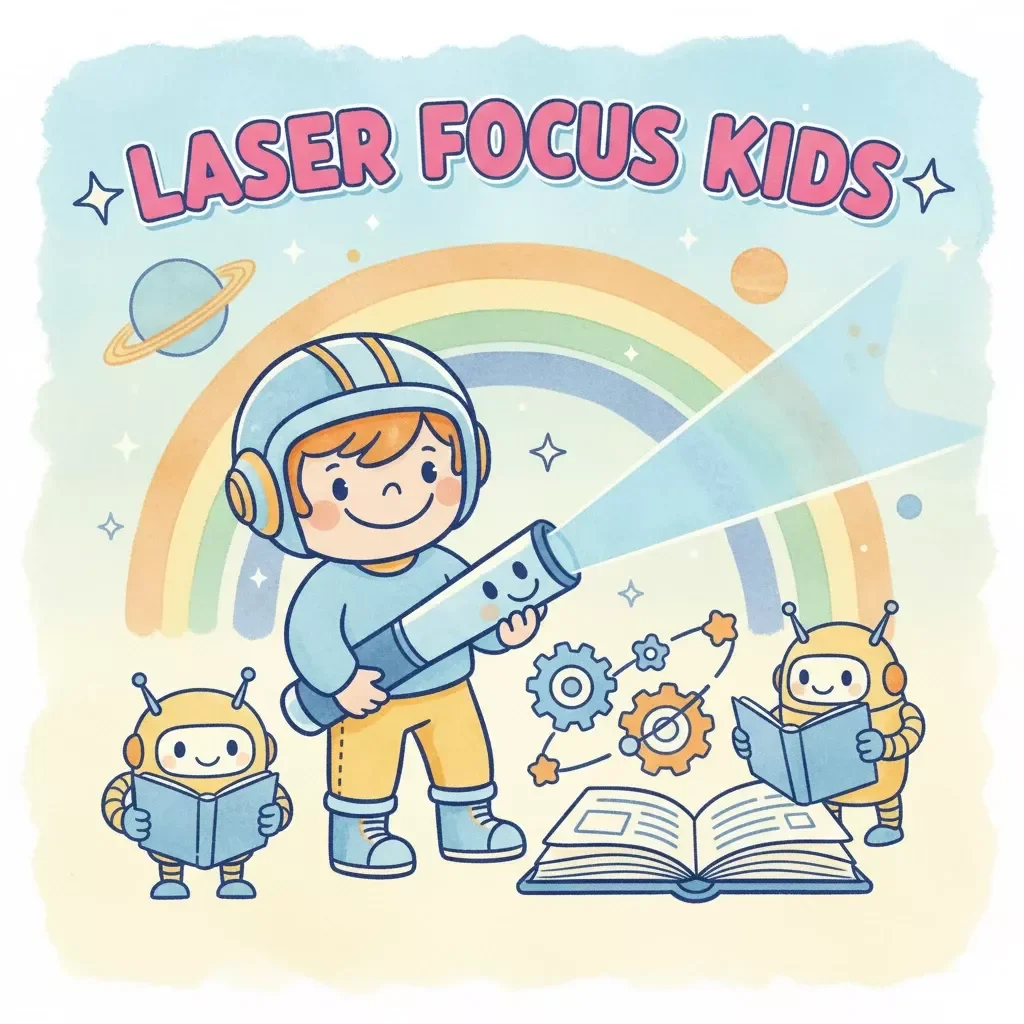 Laser Focus Kids Guide | The Best Way to Improve Child’s Focus | Digital Download for Parents