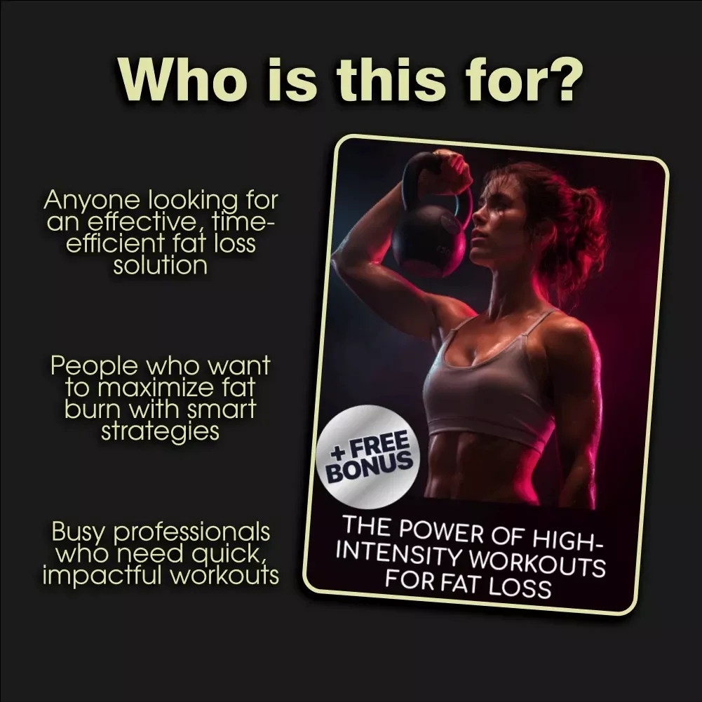 The Power of High-Intensity Workouts for Fat Loss: HIIT Guide, eBook & Workout Plans for Maximum Fat Burn