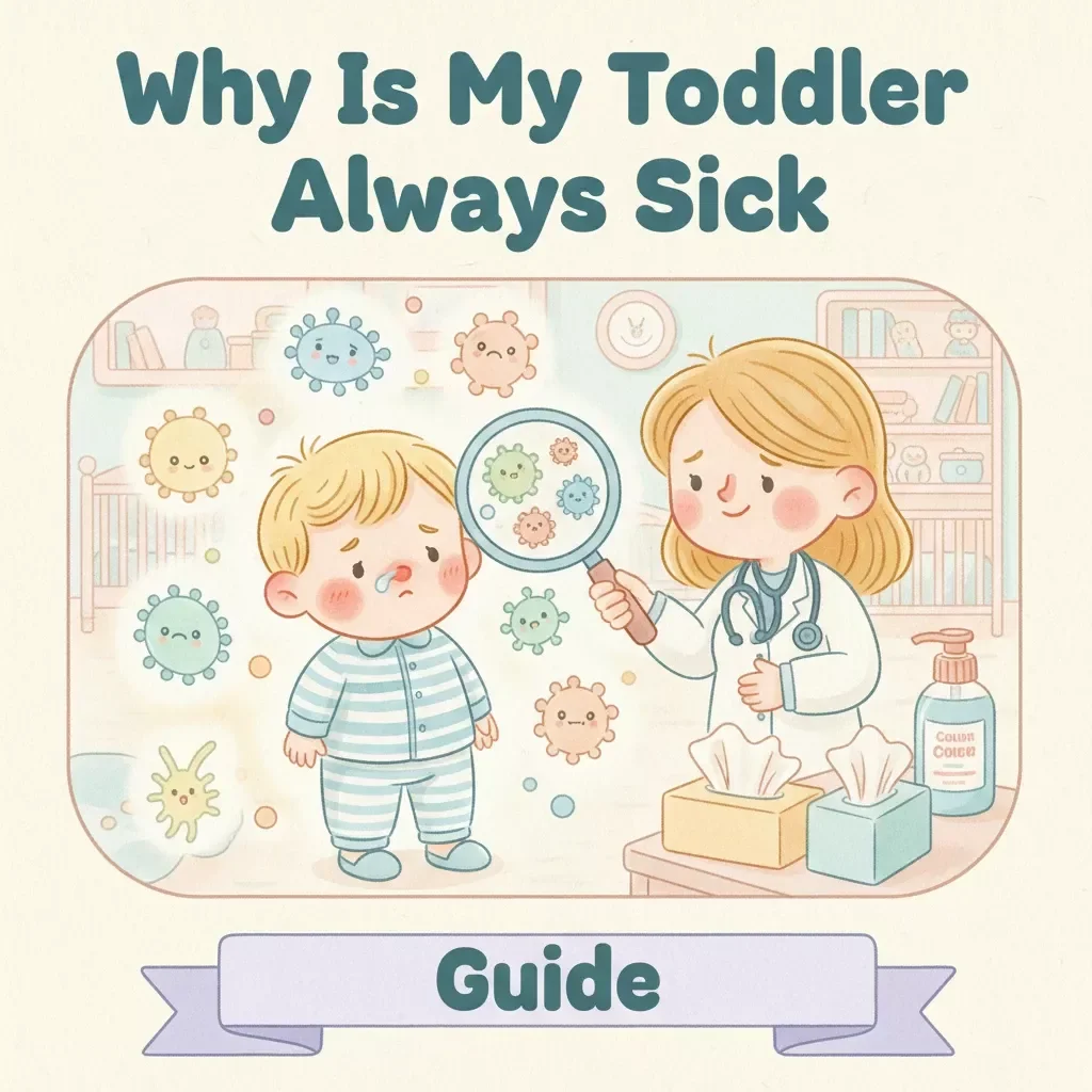 Why Is My Toddler Always Sick Guide | Digital Parenting Resource for Understanding Toddler Immunity, Reducing Illness, and Building Healthy Habits | Printable PDF Download