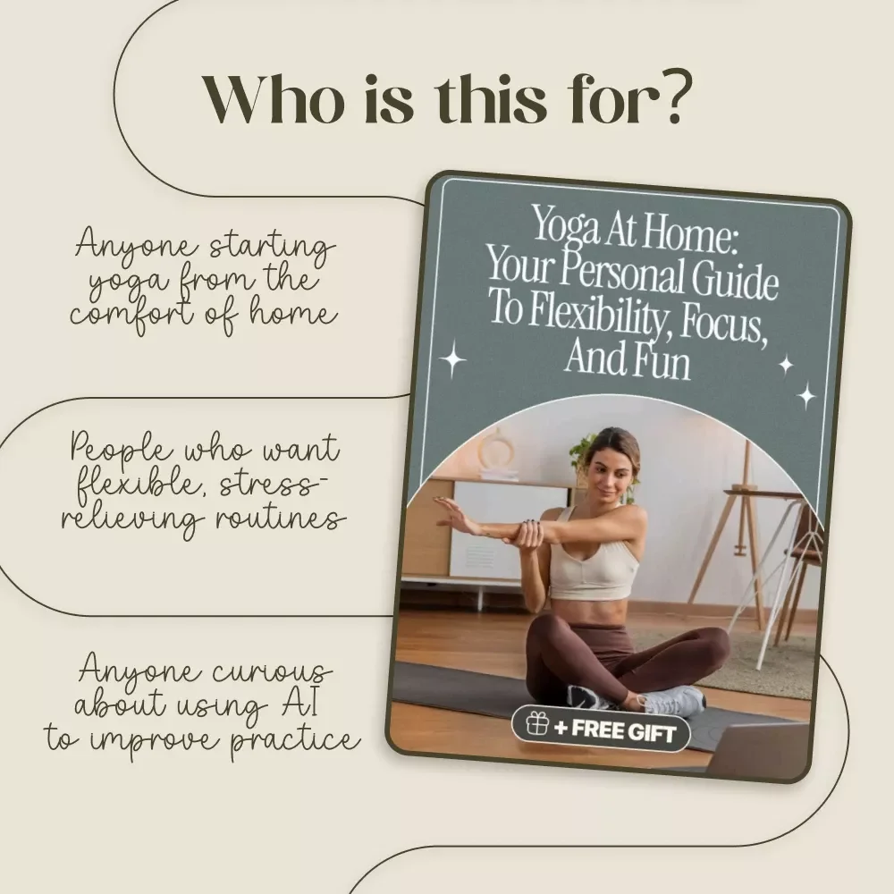 Yoga at Home: Your Personal Guide to Flexibility, Focus, and Fun | Digital Download Guide for Beginners and Intermediate Yogis