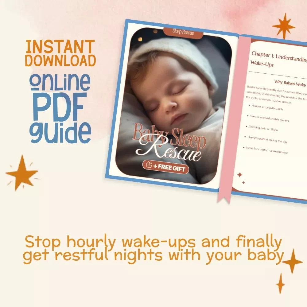 Baby Sleep Rescue Guide: Digital Download for Exhausted Parents | What to Do When Baby Keeps Waking Every Hour
