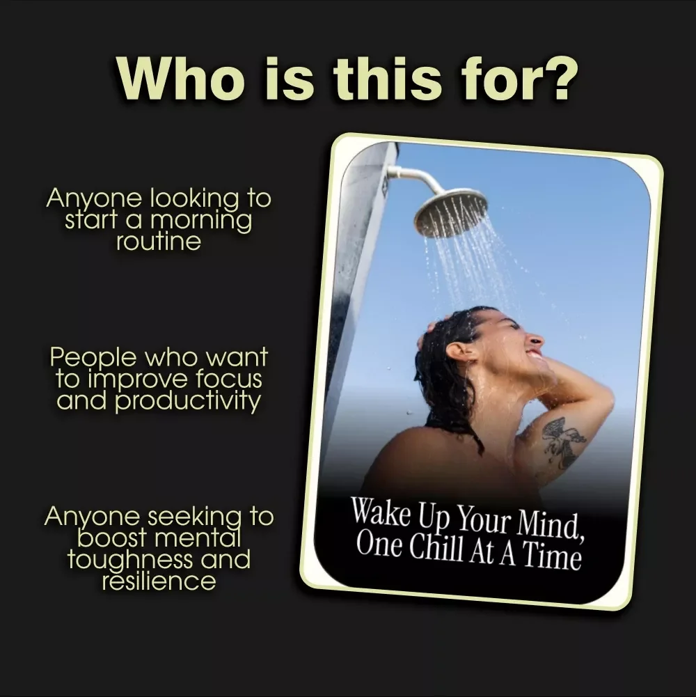 Wake Up Your Mind, One Chill at a Time: Cold Shower Checklist for Energy, Focus, and Mental Clarity