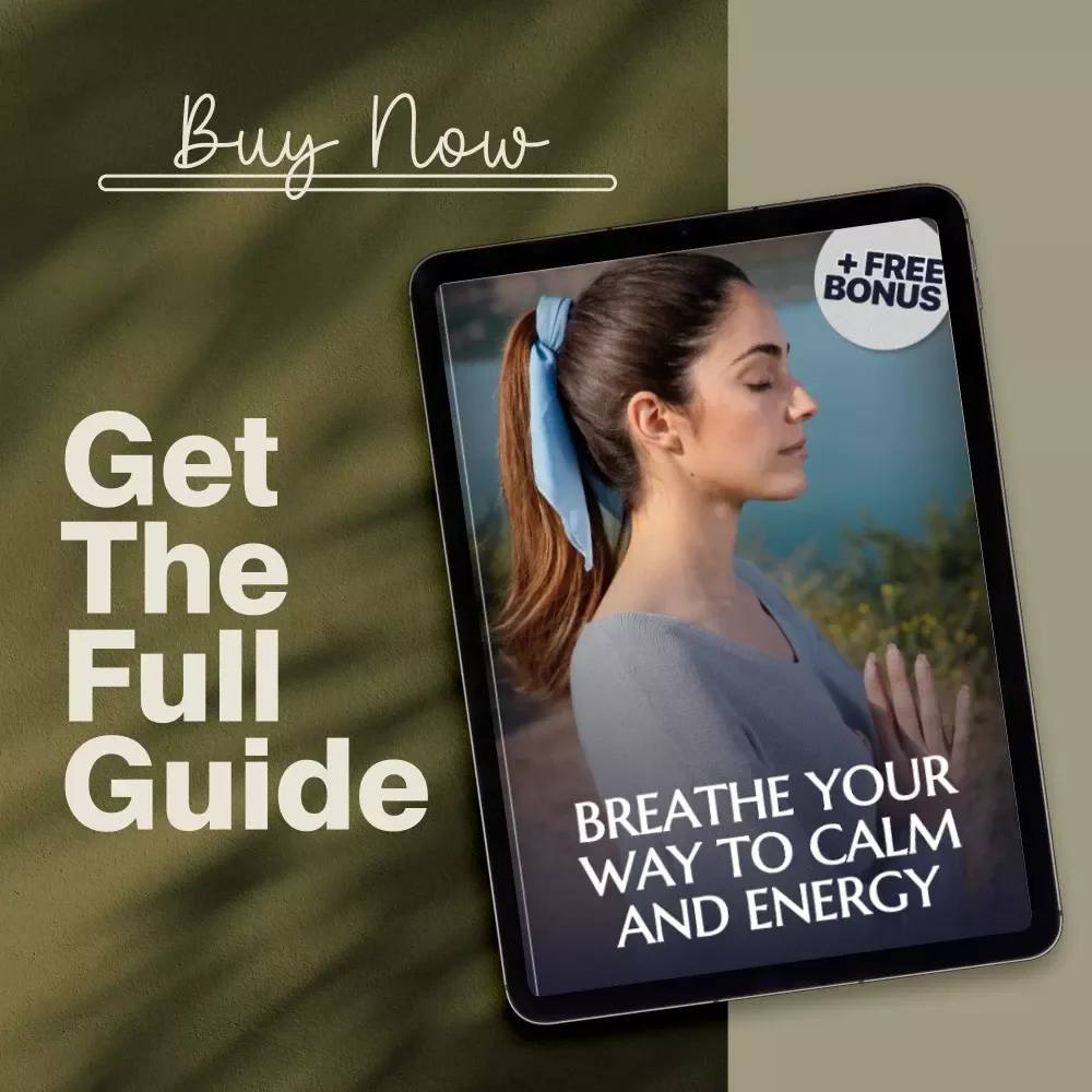 Breathe Your Way to Calm and Energy | Yoga Breathing Exercises Guide for Relaxation, Focus & Vitality | Digital Download eBook for Stress Relief, Mindfulness, and Daily Wellness Routine