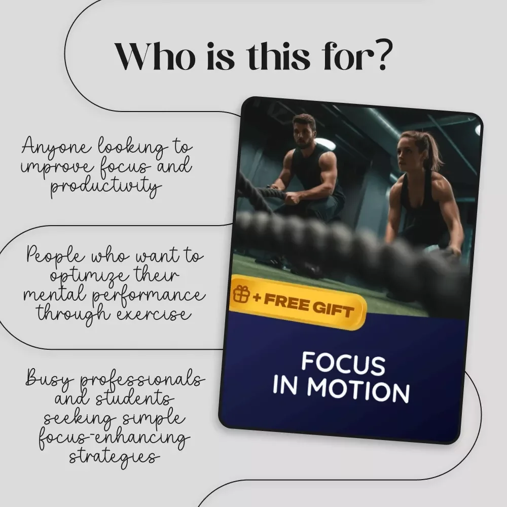 Focus in Motion: Exercise & AI for Peak Mental Clarity – A Complete Guide to Boost Focus & Productivity