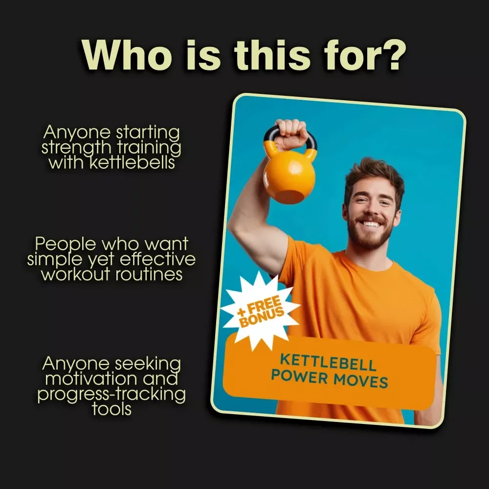 Kettlebell Power Moves Guide | Effective Kettlebell Workouts for Strength, Fat Loss & Progress Tracking