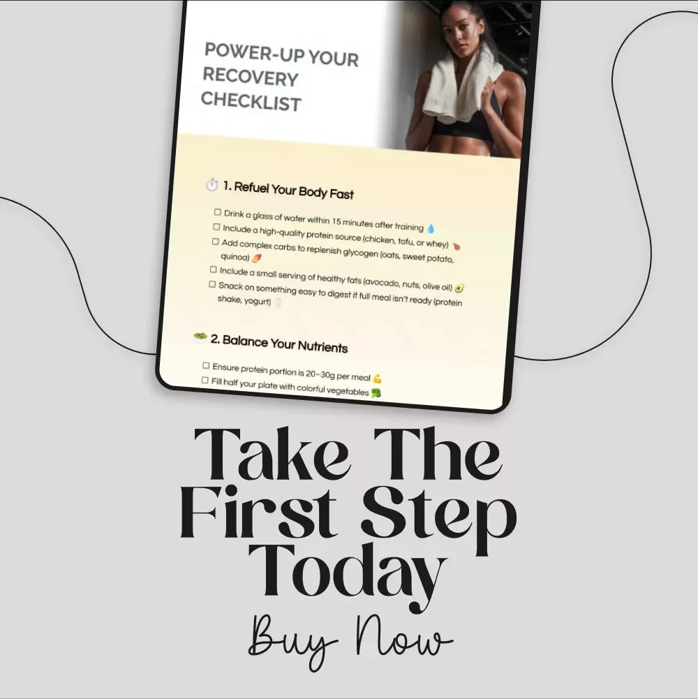 Power-Up Your Recovery Checklist: The Ultimate Guide to Post-Workout Nutrition, Hydration, and Smart Meal Prep