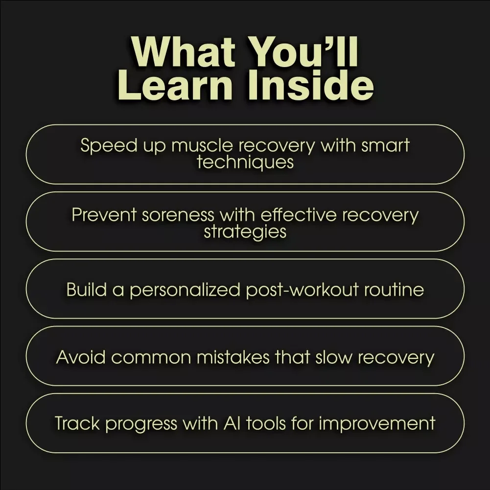 Mastering Muscle Recovery After Workouts: The Ultimate Guide to Sore Muscle Relief, Fast Recovery, and Building Stronger Routines