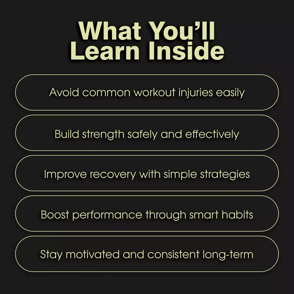 Stay Safe, Train Smart – Injury Prevention Checklist for Smarter, Safer Workouts | How to Prevent Injuries During Workouts