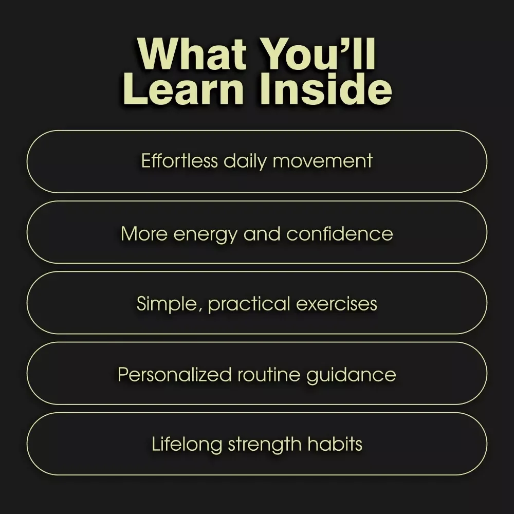 A Practical Guide to Functional Strength Training | Digital eBook Download for Real Life Strength & Mobility Workouts