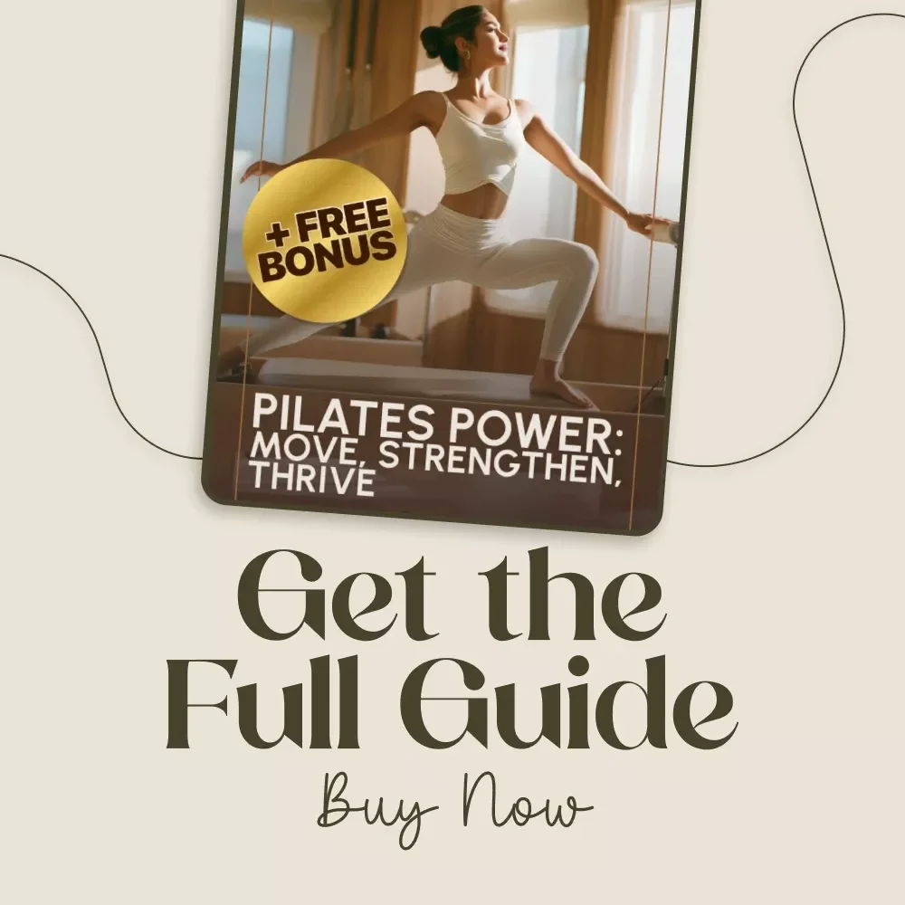 Pilates Power Move Strengthen Thrive Guide for Beginners and Enthusiasts | Benefits of Pilates Digital Download