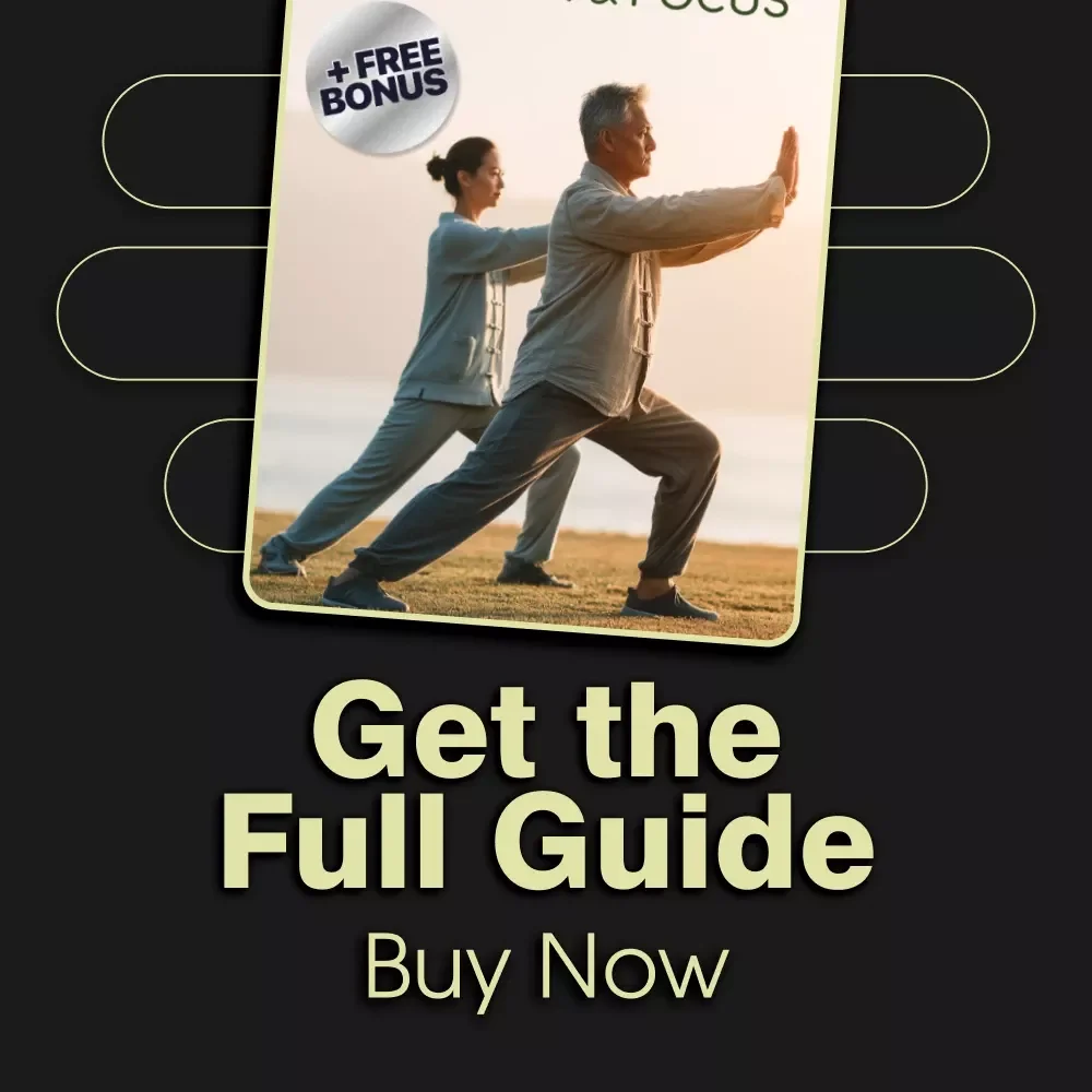 Flow Mind: Tai Chi for Calm & Focus | Digital Download Guide | Learn Tai Chi for Mental Balance, Stress Relief & Focus