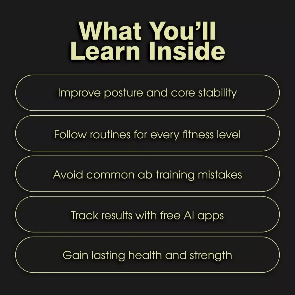 Core Power Ab Workouts | Ab Workouts Guide for Stronger Core, Better Posture & AI-Powered Fitness