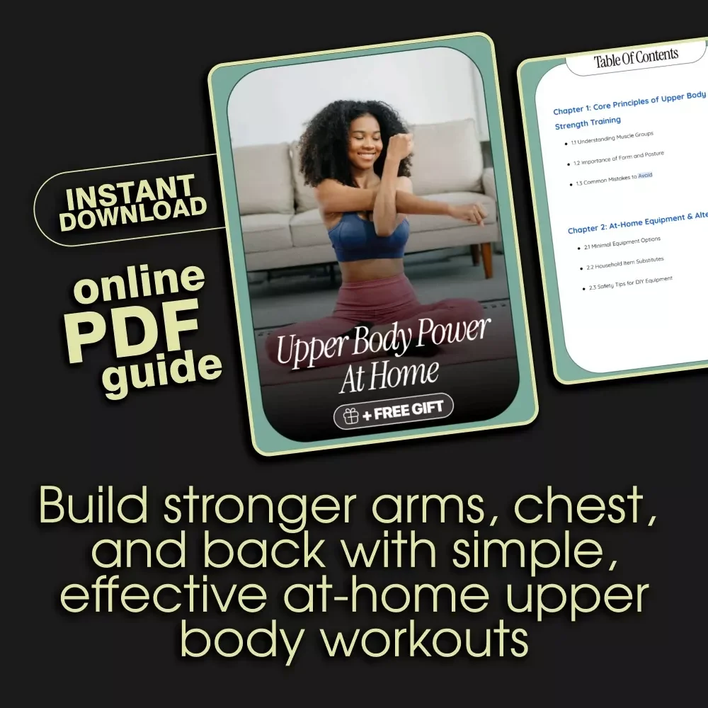 💪 Upper Body Power at Home | Upper Body Strength Training at Home Digital Guide with Workouts, Equipment Tips & AI Tools