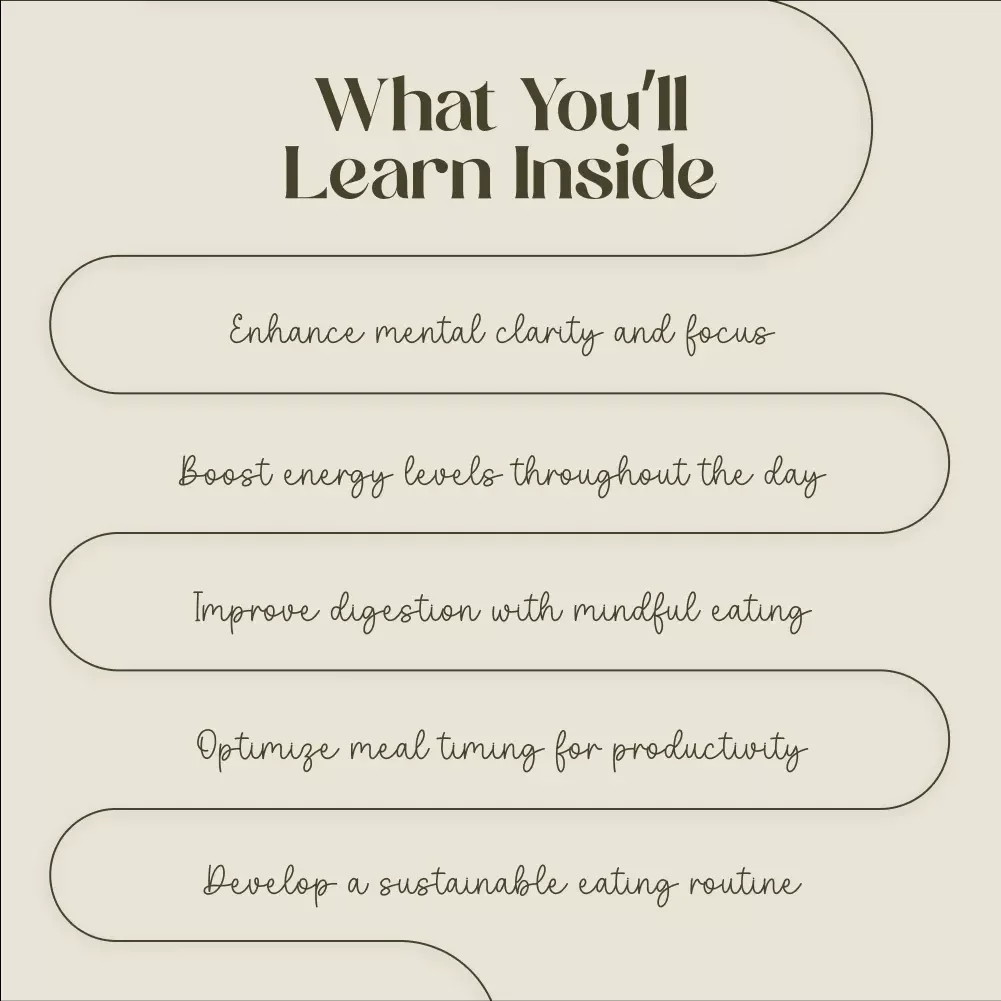 How Slow Eating Supercharges Focus and Energy: A Digital Guide to Boosting Mental Clarity and Productivity