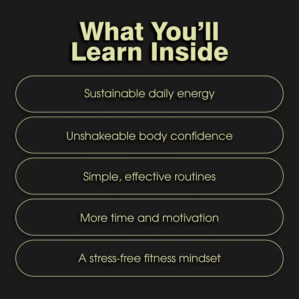 An Easy Fitness Routine for Energy, Confidence, and Daily Balance | Simple Home Workout Guide eBook Download