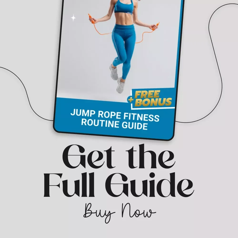 Jump Rope Fitness Routine Guide | Digital Workout Planner | Beginner to Advanced Cardio & Strength Training Program | Downloadable PDF