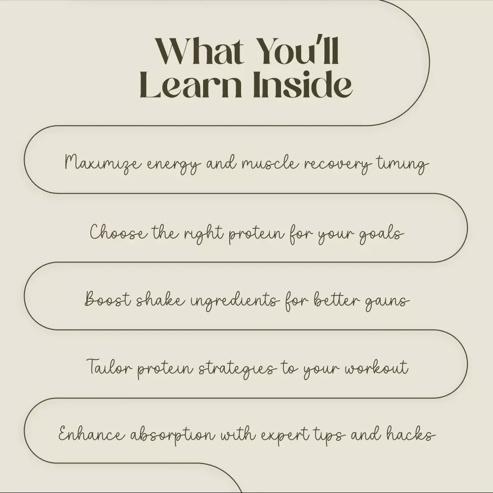 Protein Before & After Workout Checklist: Optimize Shake Timing, Protein Choices, and Recovery for Maximum Results
