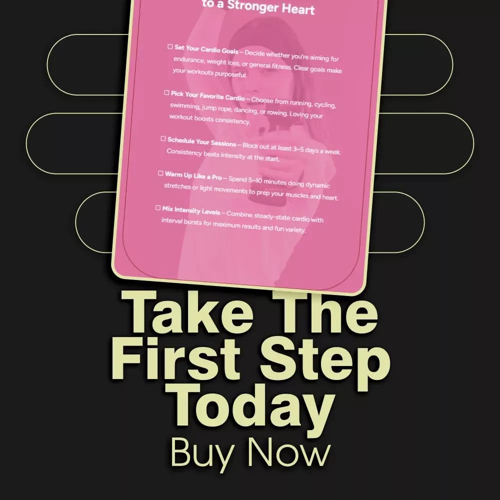 Your Fun & Action-Packed Path to a Stronger Heart: A Digital Cardio Workout Plan Checklist for Endurance & Weight Loss