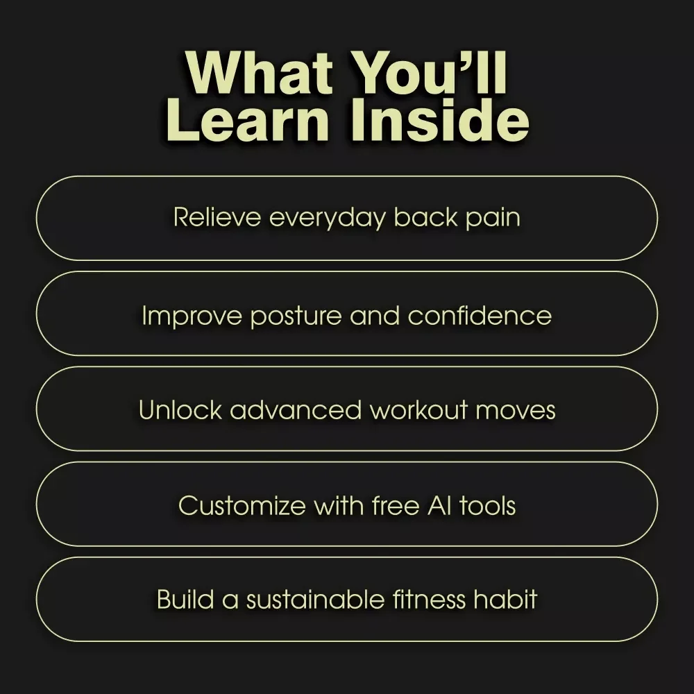 The Ultimate Guide to Powerful Abs and a Stronger Core | Digital Core Workouts Ebook | Home Gym Fitness Plan