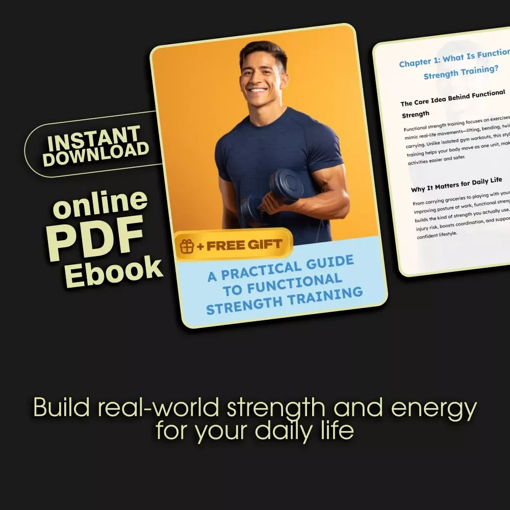 A Practical Guide to Functional Strength Training | Digital eBook Download for Real Life Strength & Mobility Workouts