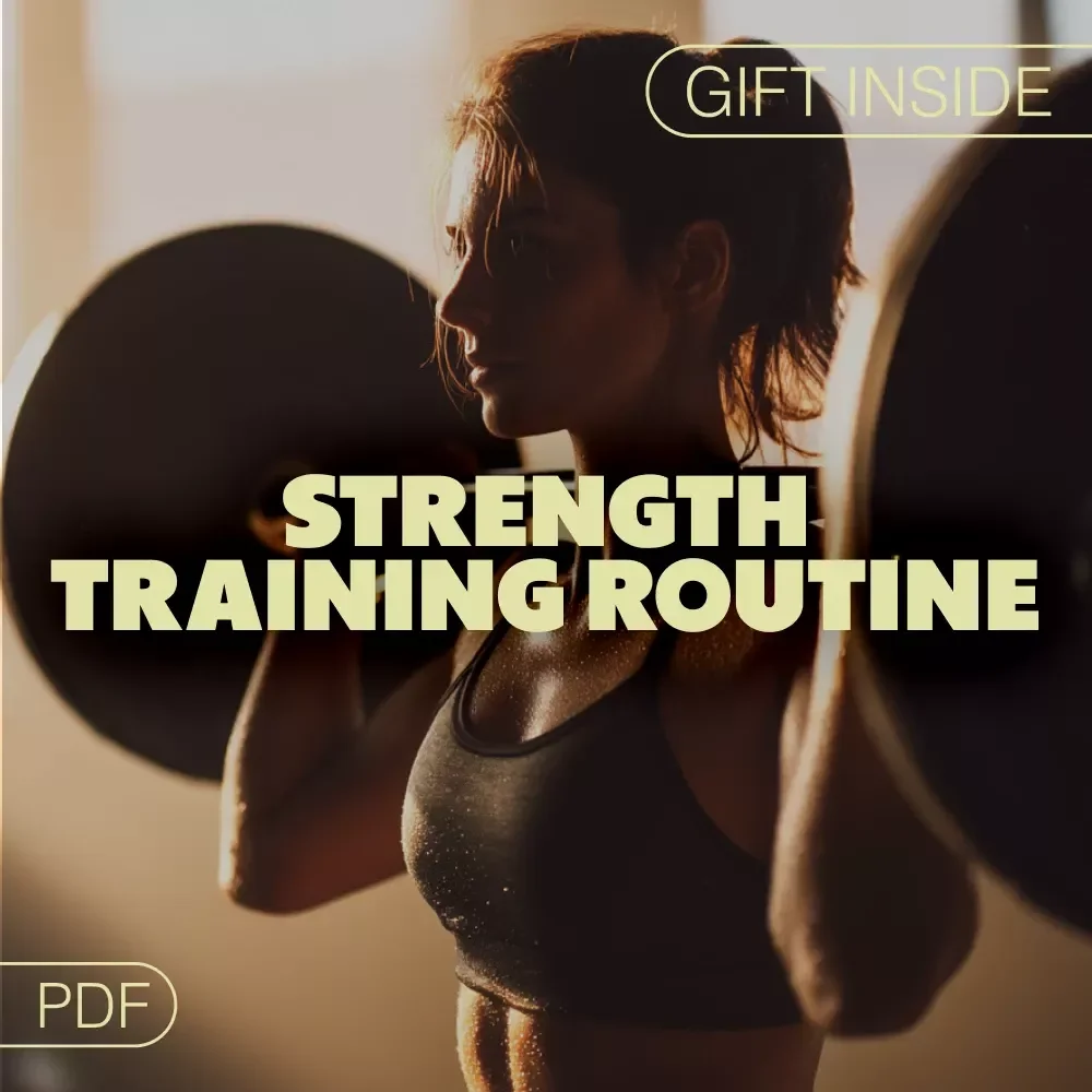 A Practical Strength Training Routine for Women | Digital Ebook Guide for Female Lifters | Strength Training Workout Plan