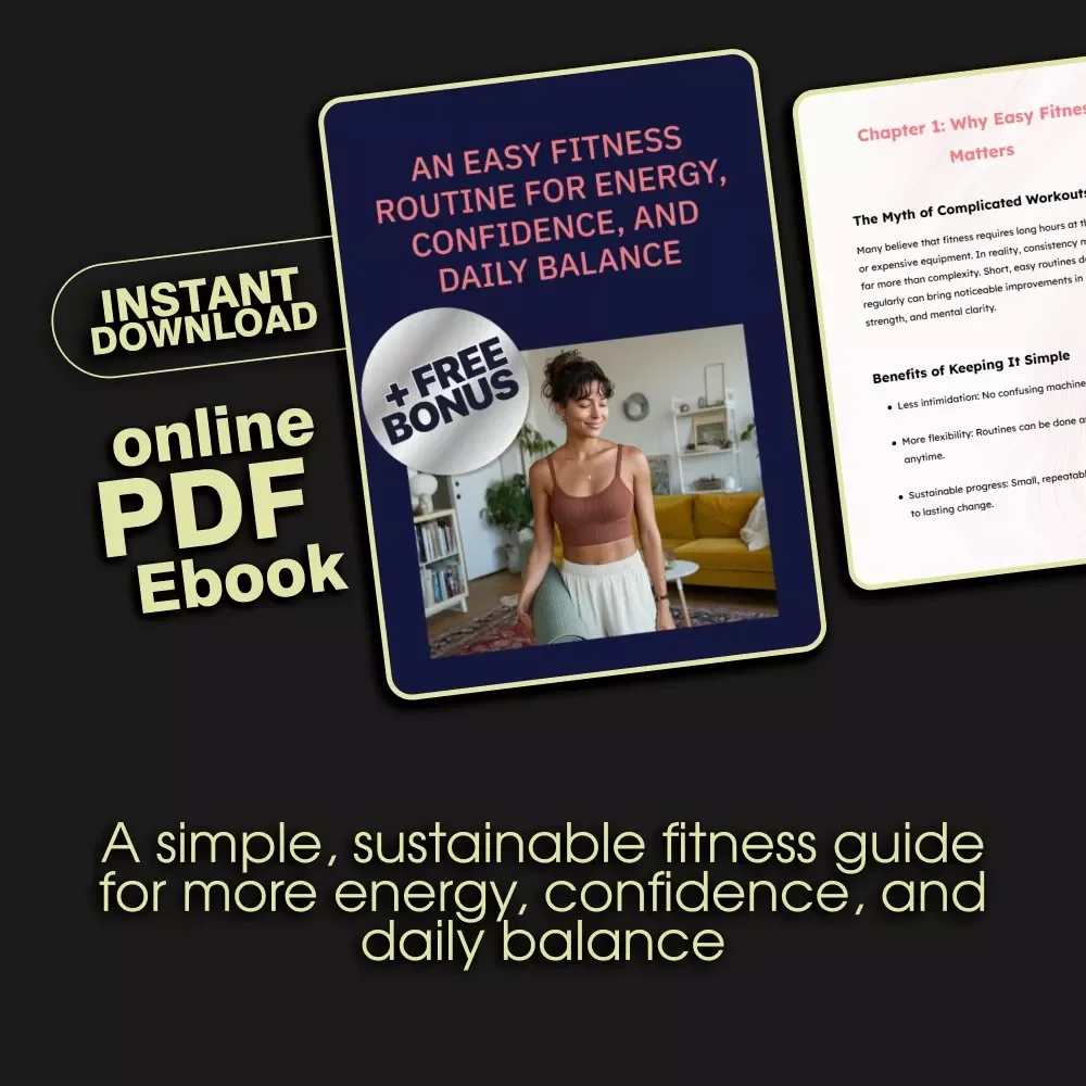 An Easy Fitness Routine for Energy, Confidence, and Daily Balance | Simple Home Workout Guide eBook Download