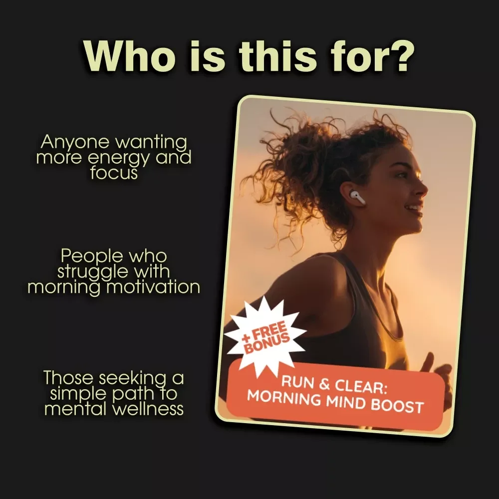 Run & Clear: Morning Mind Boost | Digital Guide | Unlock Mental Clarity with Morning Runs | PDF Download