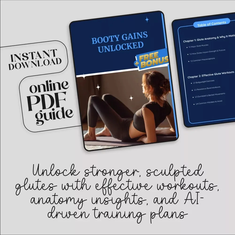 Booty Gains Unlocked: Ultimate Guide to Glute Workouts for Strength, Posture & More
