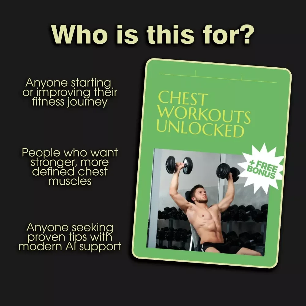 Chest Workouts Unlocked | Complete Ebook for Stronger, Defined, and Balanced Chest Training Routines