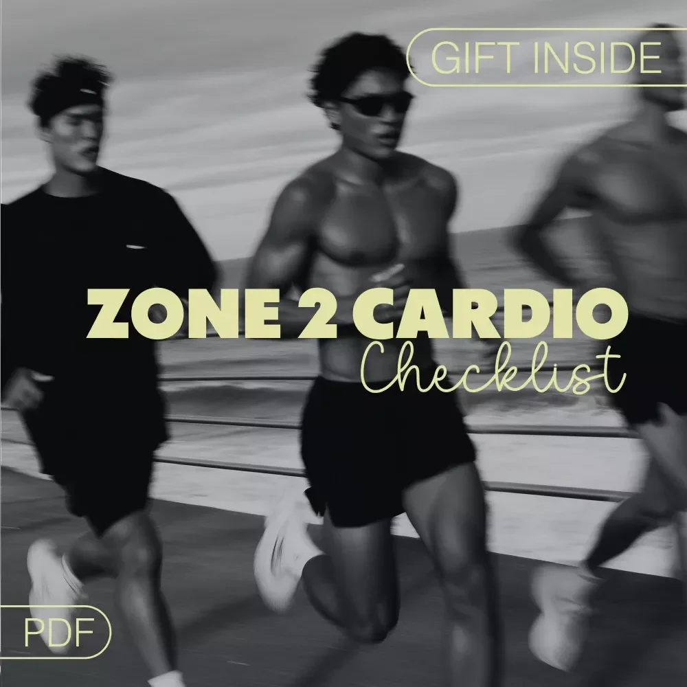 Zone 2 Cardio Checklist: Your Fun & Easy Guide to Heart-Smarts Fitness! Digital Download | Printable Fitness Checklist | What is Zone 2 Cardio Explained