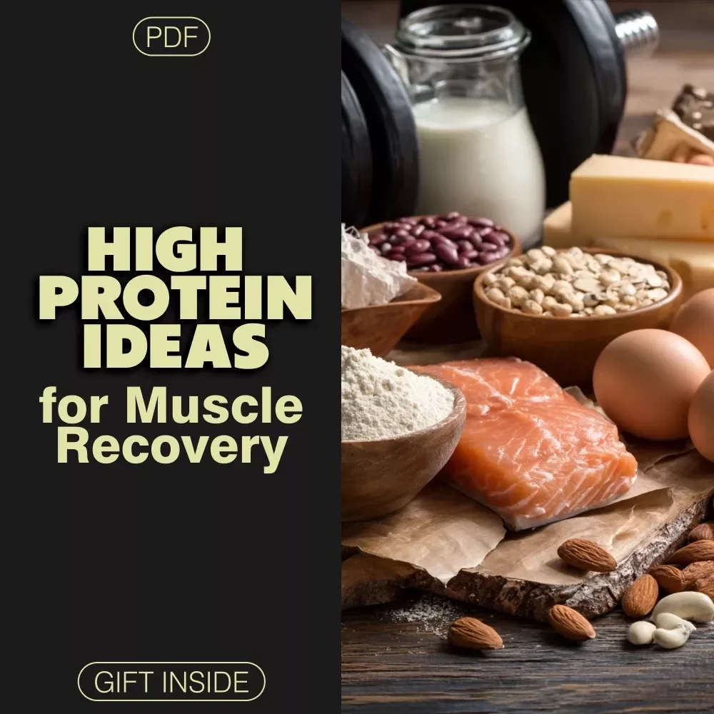 High-Protein Ideas for Muscle Recovery Checklist | Digital Download for Healthy High-Protein Breakfast Ideas for Muscle Recovery, Fitness, and Post-Workout Nutrition