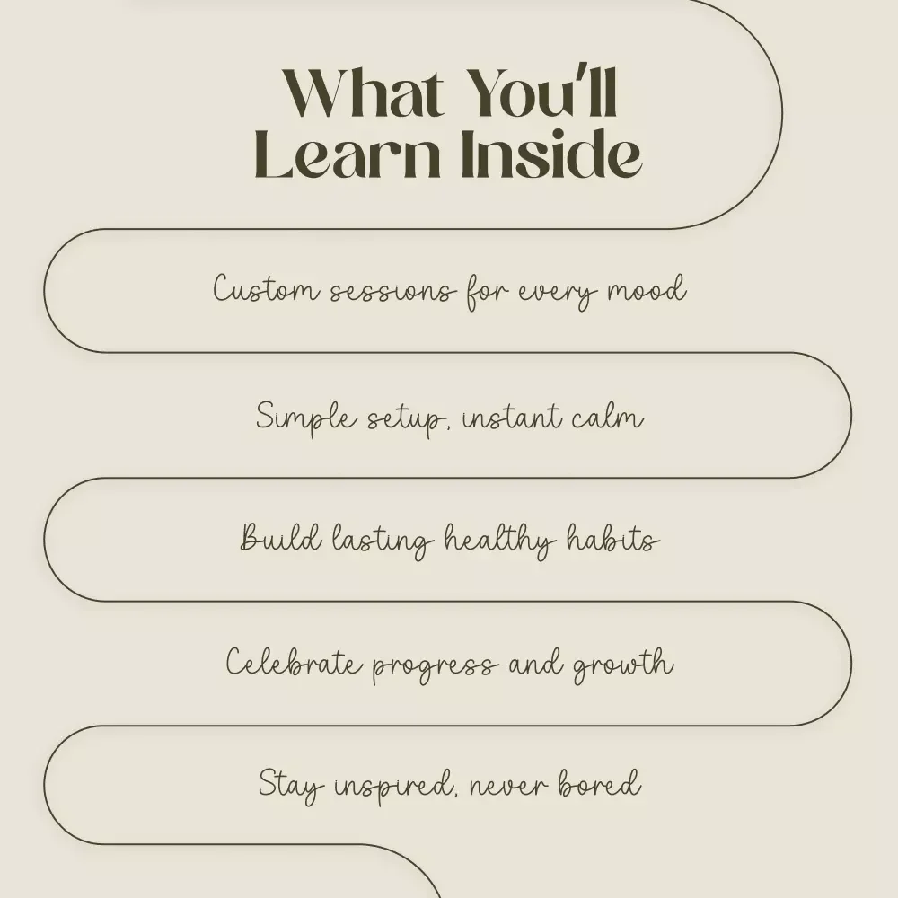 Flow & Glow: Your Ultimate Yoga App Checklist | Digital Download for Mindful Living, Yoga Routine Planning & Daily Wellness | Perfect Companion for All Yoga Apps