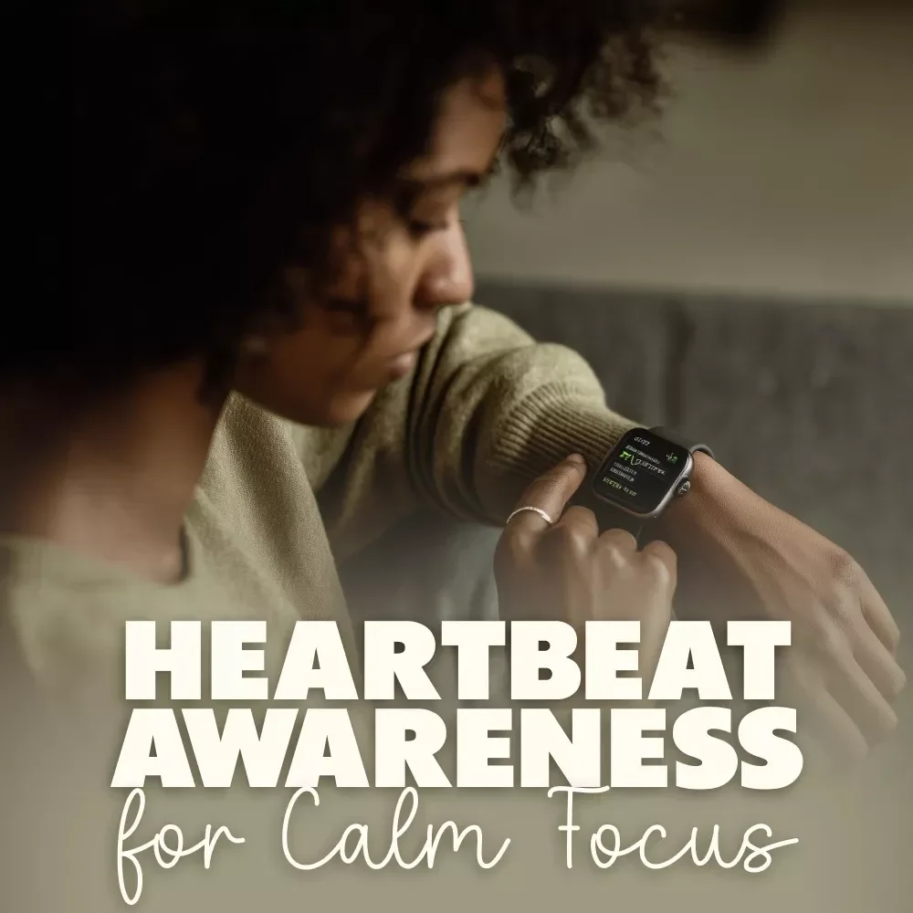 Heartbeat Awareness for Calm Focus | Mindful Breathing & Stress Relief Guide with AI Tools