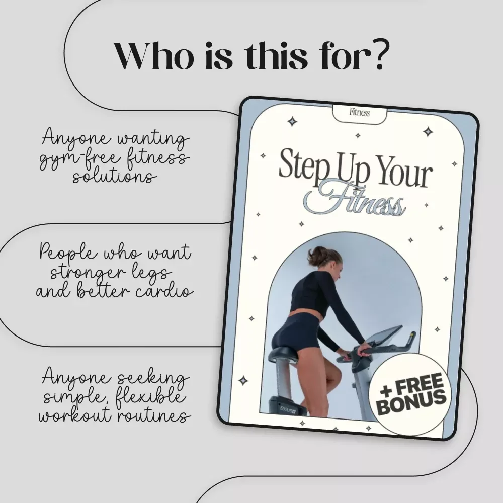 Step Up Your Fitness – Stair Workouts for Strength and Cardio | Digital eBook for Beginners and Advanced Training