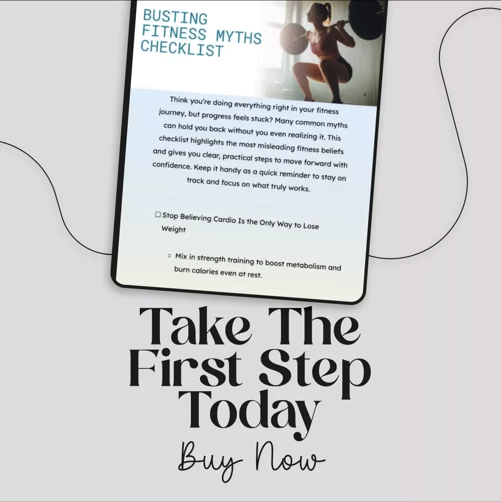 Busting Fitness Myths Checklist | Printable Fitness Guide | Digital Download for Beginners | Healthy Lifestyle eBook | Fitness Motivation & Wellness Planner