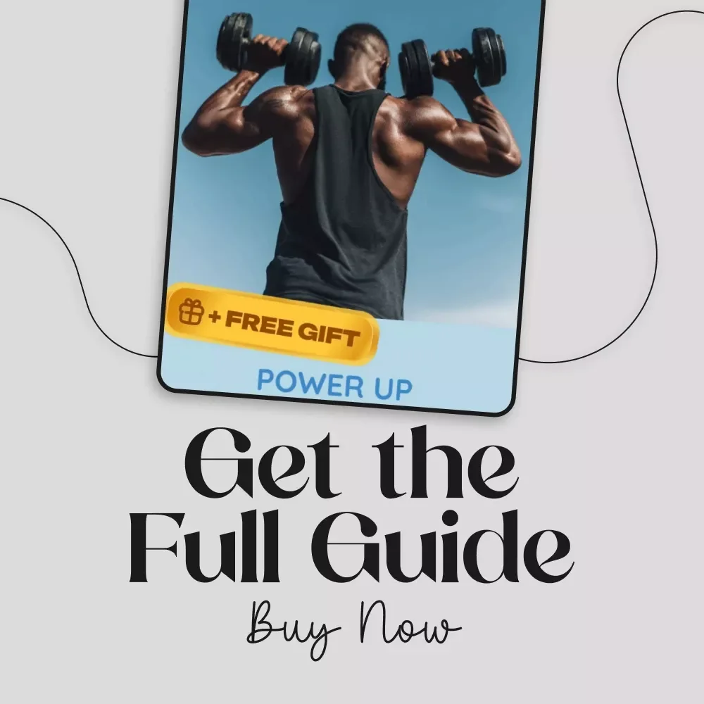 Power Up Your Upper Body 💪 Upper Body Workout Guide for Strength, Form & Motivation | Digital Download PDF eBook