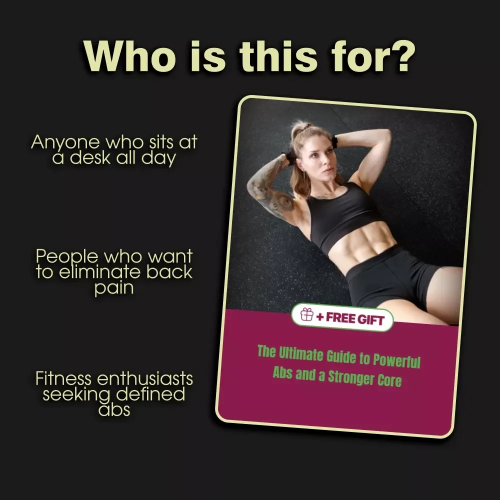 The Ultimate Guide to Powerful Abs and a Stronger Core | Digital Core Workouts Ebook | Home Gym Fitness Plan