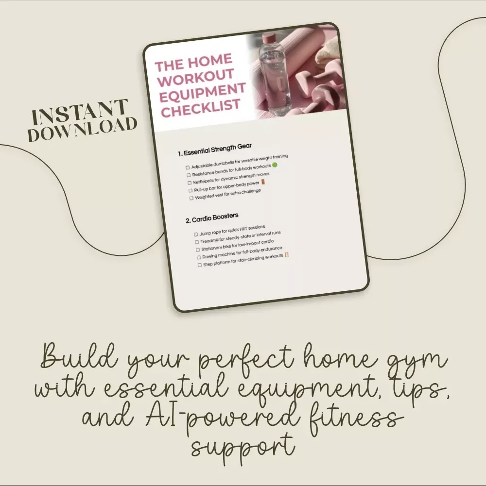 The Home Workout Equipment Checklist: Your Ultimate Guide to Home Gym Essentials
