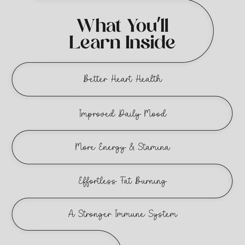 The Ultimate “Why Cardo Rocks” Checklist Digital Download | Unlock the Benefits of Cardio Exercise for Heart, Brain & Fitness