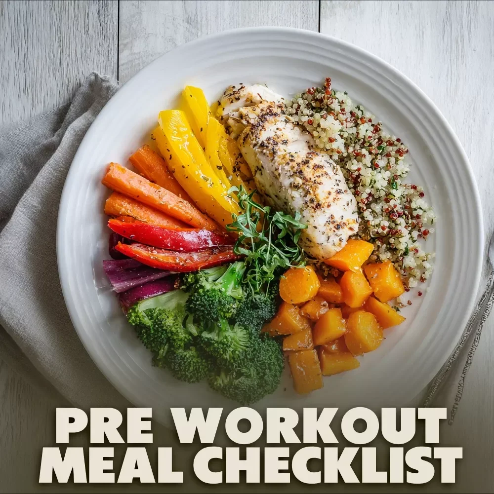 The Pre-Workout Meal Checklist: Fuel Your Fitness with Perfect Timing and Nutrition