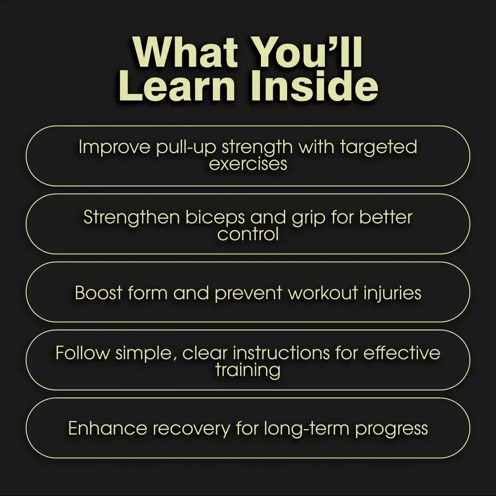 Pull Power Checklist – Essential Guide for Stronger Pull-Ups, Grip & Biceps