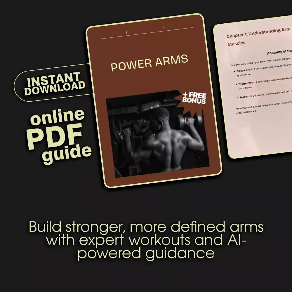 Power Arms: The Ultimate Digital Guide to Sculpted Arm Workouts | Ebook Download
