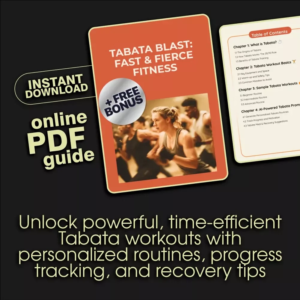 Tabata Blast: Fast & Fierce Fitness – The Ultimate Guide to Tabata Workouts, AI-Powered Routines, and Recovery Tips