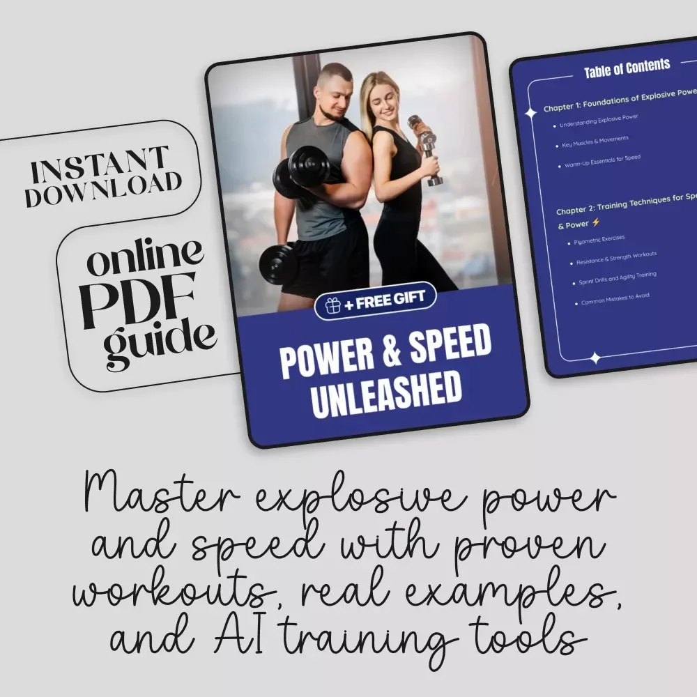⚡ Power & Speed Unleashed | Training for Explosive Power and Speed Digital Guide