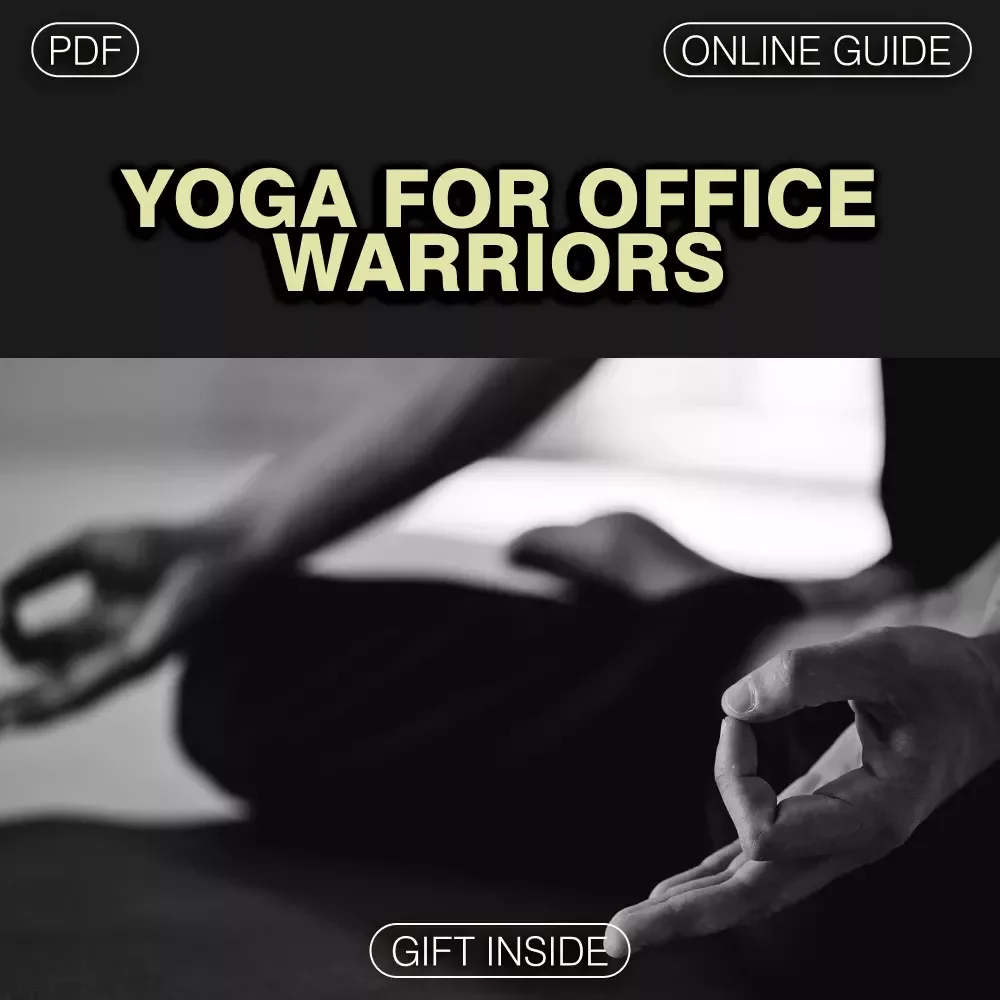 Yoga for Office Warriors: The Ultimate 5-Minute Daily Checklist | Digital Download for Busy Professionals | Printable Yoga for Office Workers Guide