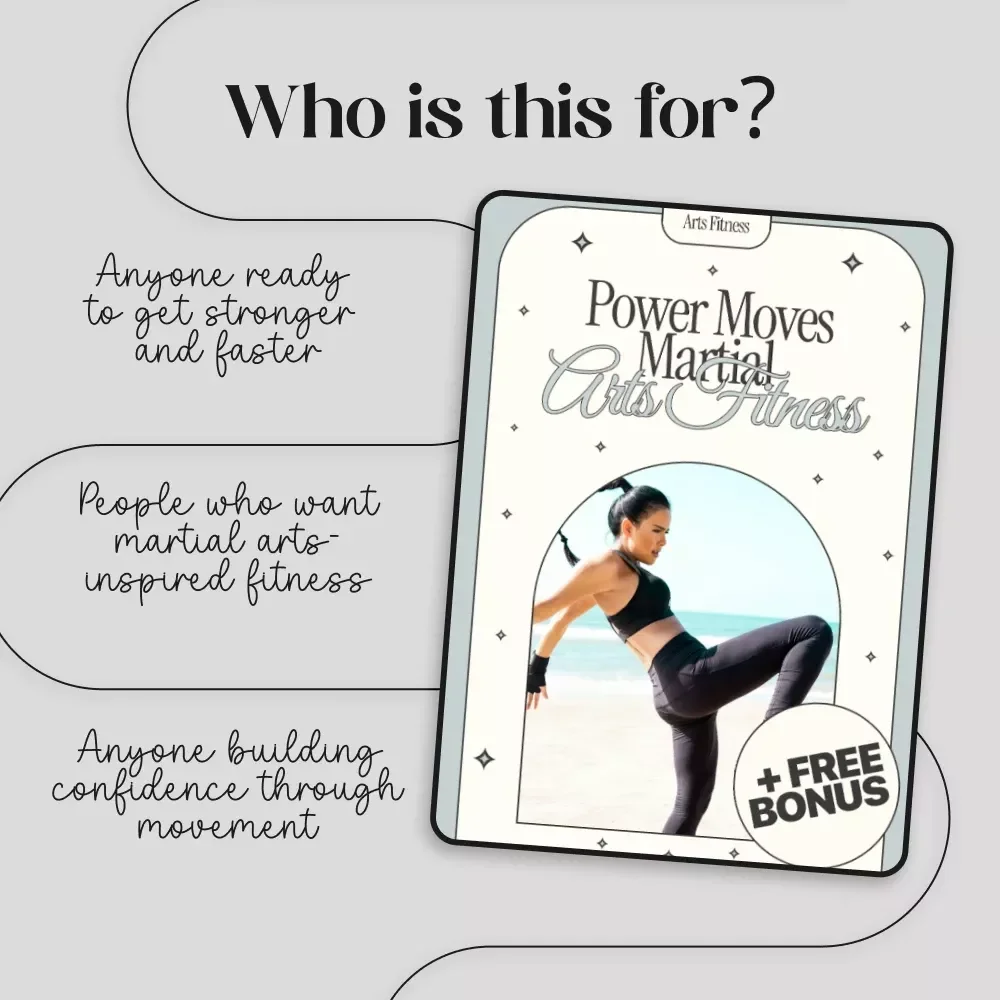 Power Moves Martial Arts Fitness Ebook | Martial Arts Inspired Fitness Drills for Strength, Speed & Agility Training