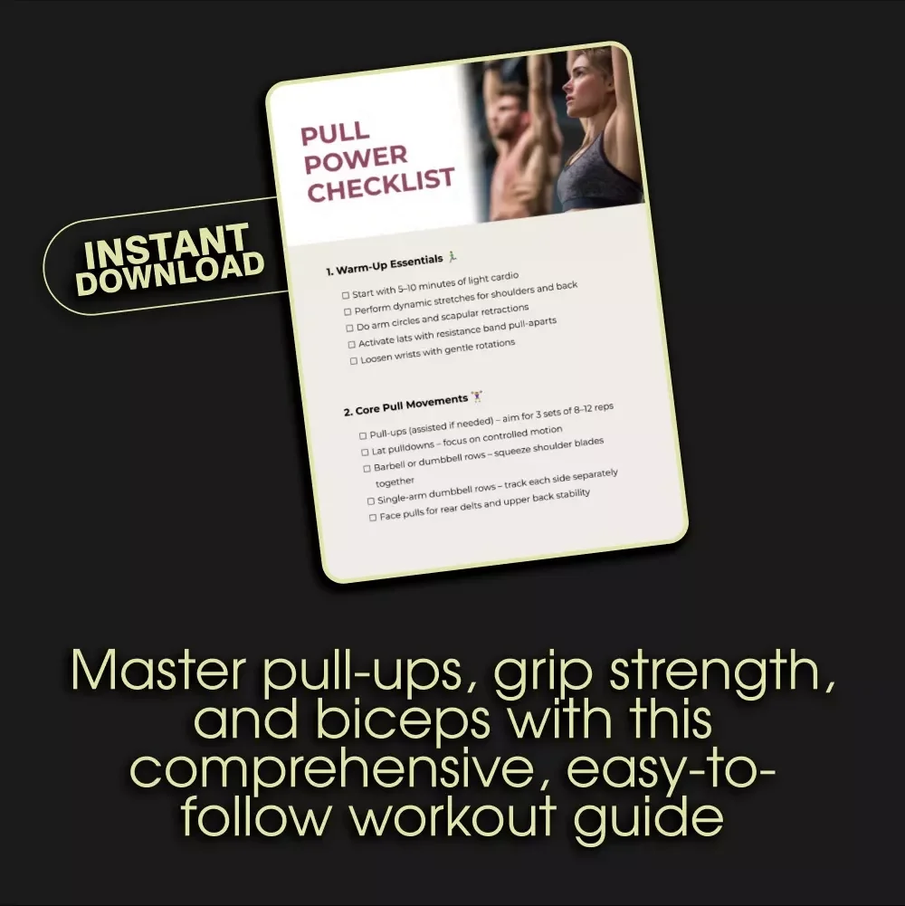 Pull Power Checklist – Essential Guide for Stronger Pull-Ups, Grip & Biceps