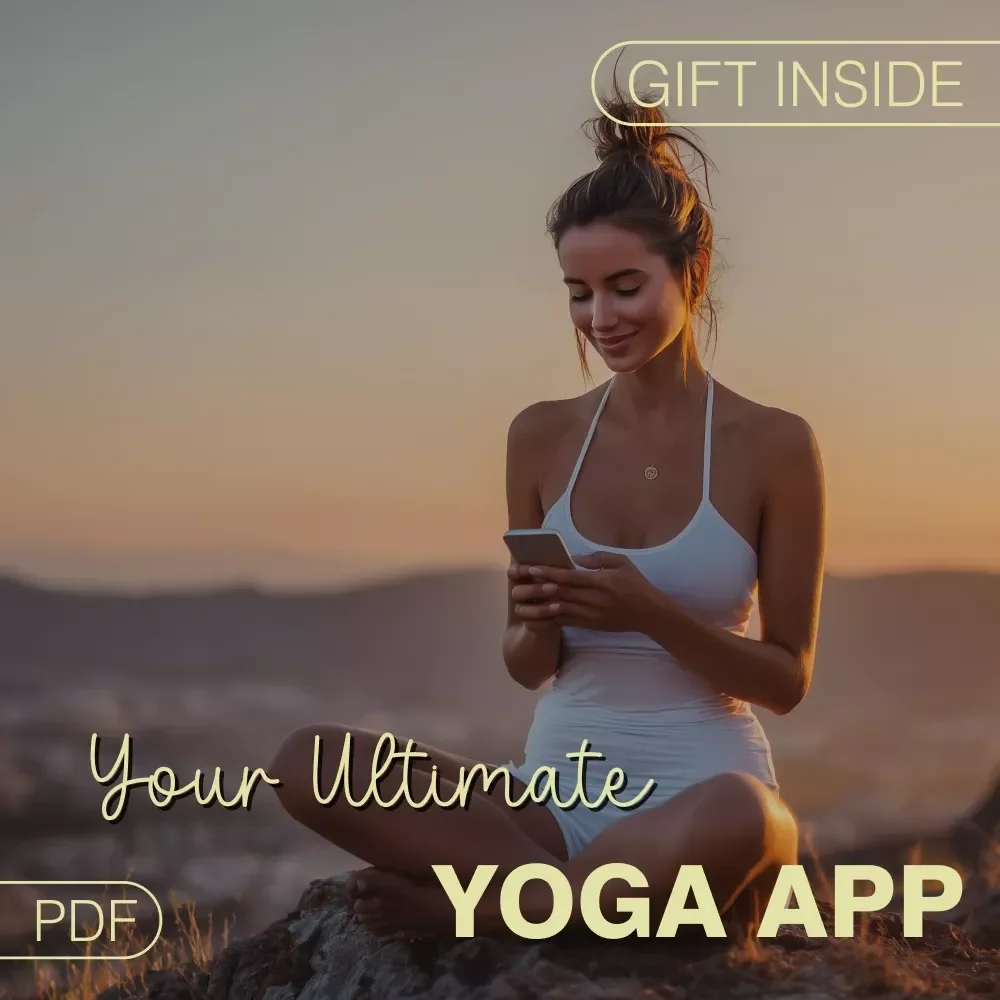 Flow & Glow: Your Ultimate Yoga App Checklist | Digital Download for Mindful Living, Yoga Routine Planning & Daily Wellness | Perfect Companion for All Yoga Apps
