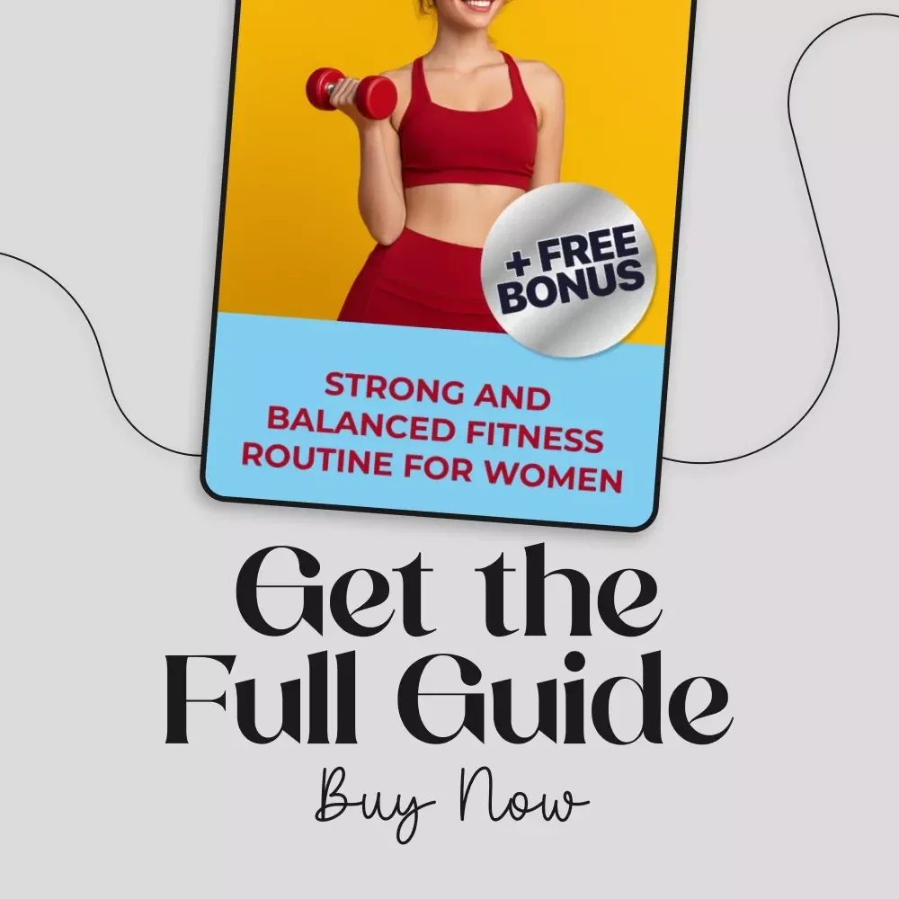 Strong and Balanced Fitness Routine for Women | Ultimate Workout Guide & Plan for Women's Strength Training | Digital Download